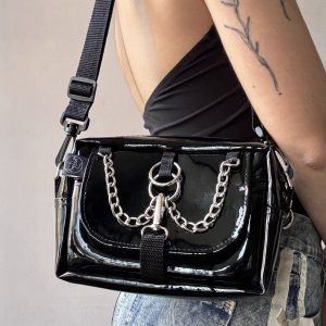 Back to black 2 argollas y cadenas